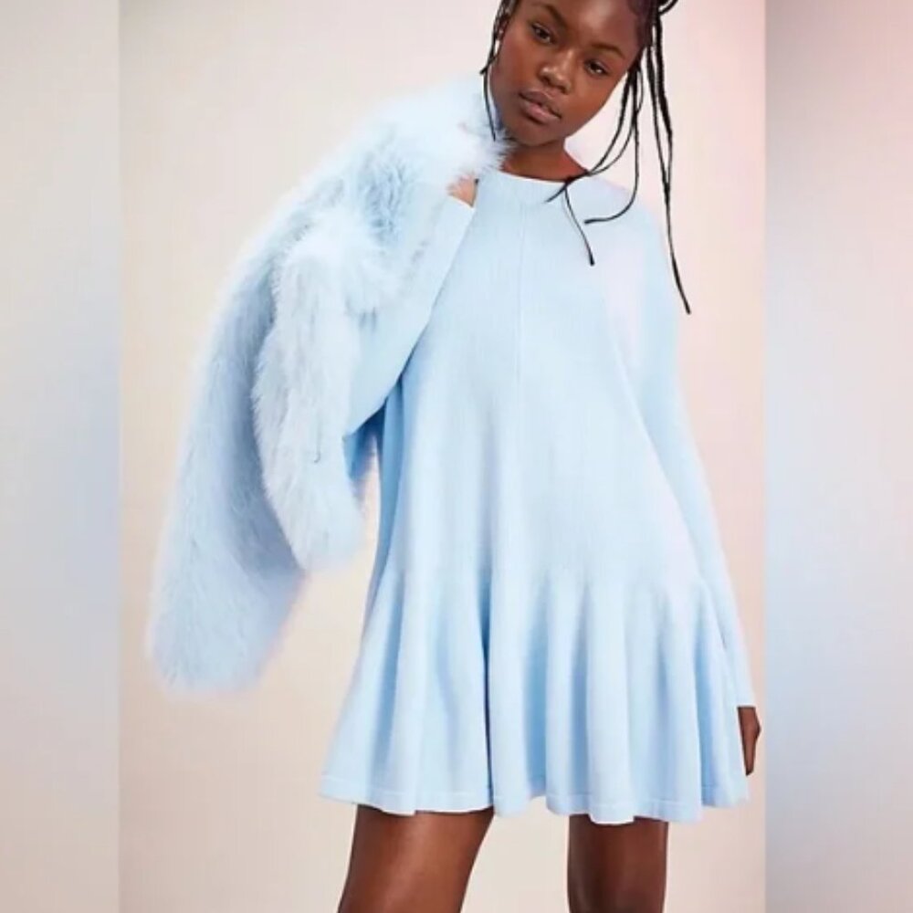 NWT FP Time On My Side Mini Dress Long Sweater (with Marks - please read)